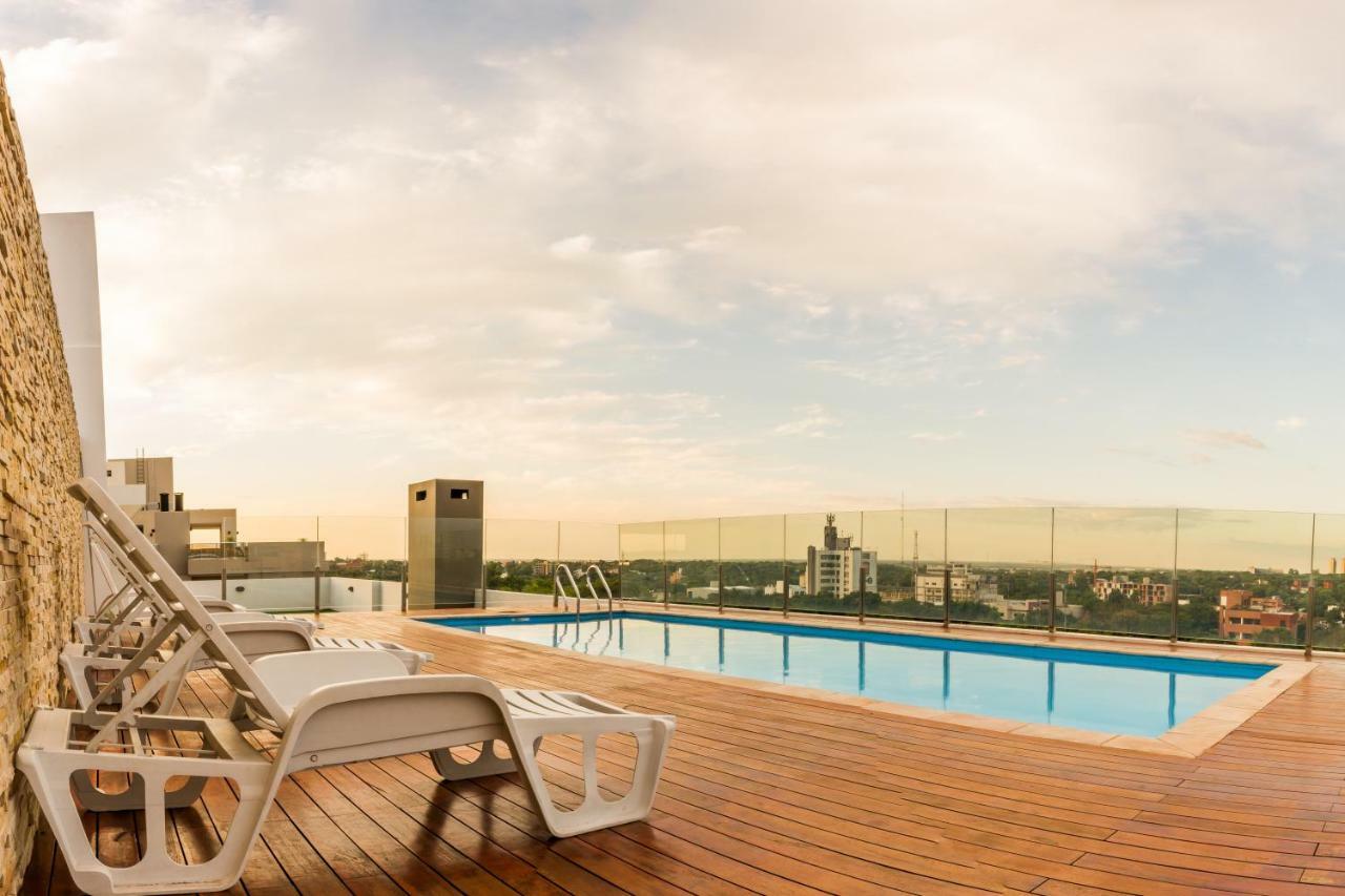 Departamento Moderno En Asuncion Villa Morra Exteriör bild